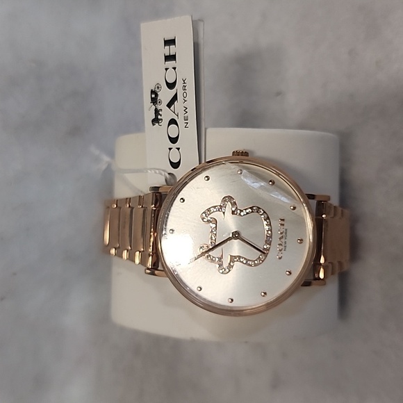 NWT Coach Women's Watch PERRY 14503708 Rose Gold NO BOX - Picture 3 of 4